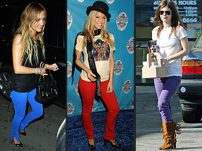Celebrity Style: Celebs Like Red Now (And Green And Pink)